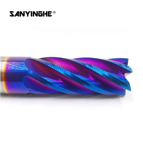 Buy 6 Flute Carbide Burr End Mill Square Flat End Mill Cutters Tungsten Carbide Tool at wholesale prices