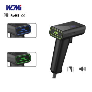 Hot Sale 2d Coms Handheld Qr Code and Odm Oem Reader Wire Barcode Scanner Hand
