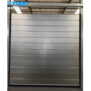 China Sliding Sectional Overhead Industrial stainless steel Door
