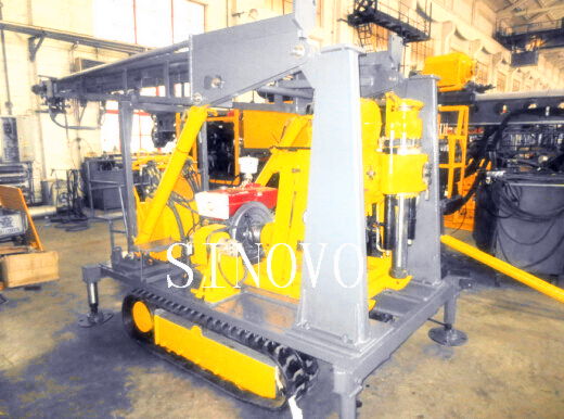 Mechenical Spindle Geology Road Exploration Blasting Hole Core Dril Rig Drilling Depth 100m
