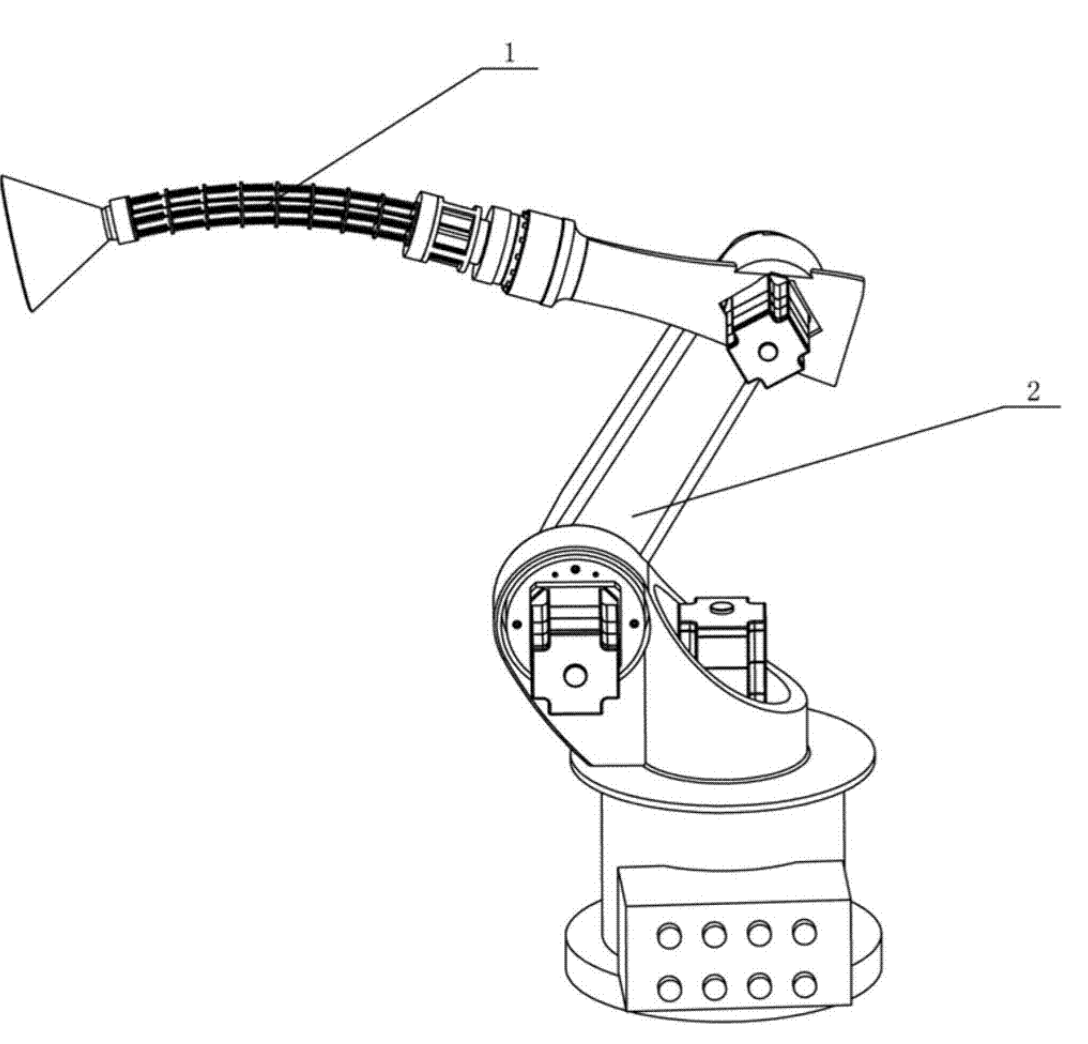 ABB Robot Cover Protection Clothing Fireproof In Automobile Factory Paint Workshop