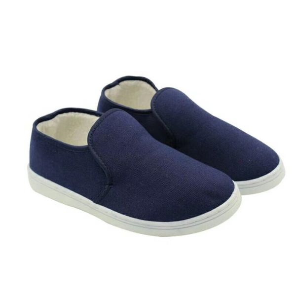 Non Hole ESD Safety Shoes Canvas / PVC Leather Upper Comfortable Unisex For All Seasons