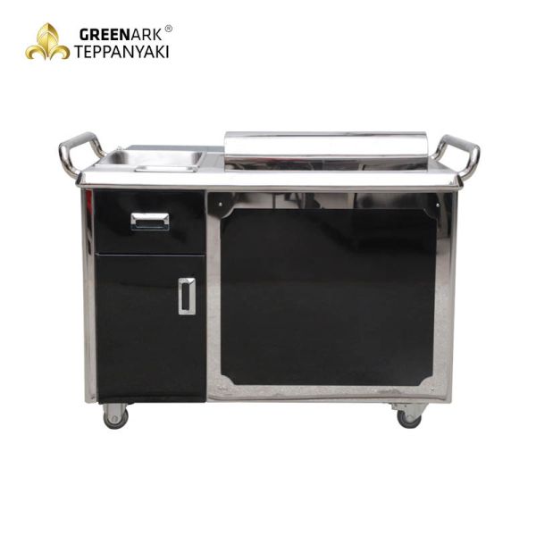 Buy Rectangle Electromagnetic Outdoor Hibachi Grill Table For Beef / Mutton at wholesale prices