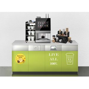 MDB Protocol Fully Automatic Coffee Vending Machine for office