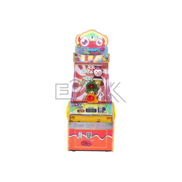Buy Coin Operated Kids Ball Shooting Machine 220V CE Certificated at wholesale prices