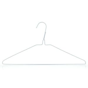 Quality 2.5mm 16&quot; Disposable Laundry Q195 Clothes Wire Hanger for sale