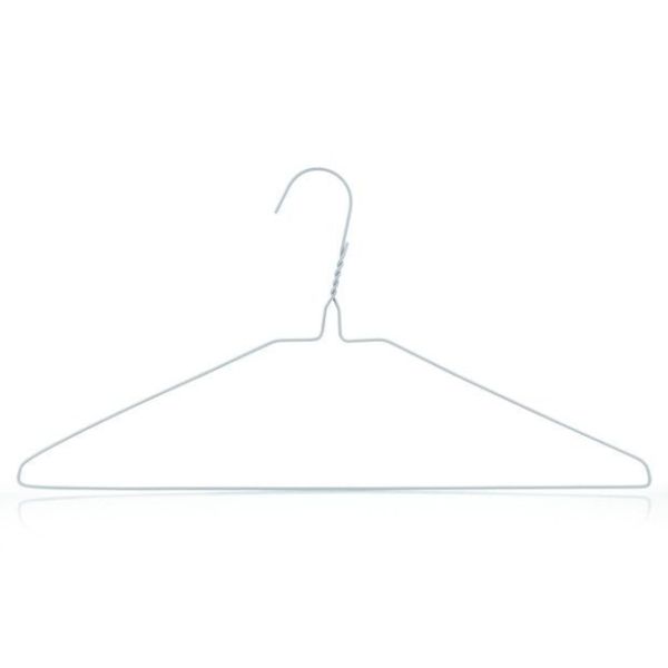 Buy 2.5mm 16" Disposable Laundry Q195 Clothes Wire Hanger at wholesale prices