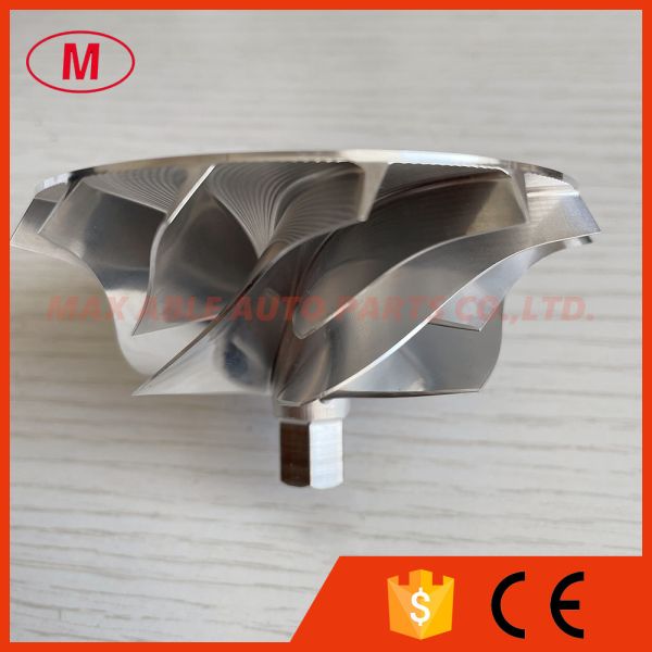 TD05H reverse 57.69/78.00mm 7+7 blades LEP style performance Turbocharger milling/aluminum 2618/billet compressor wheel