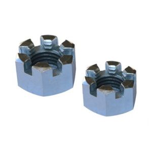 Automotive Industry Hex Castle Slotted Nuts with 304 Stainless Plating