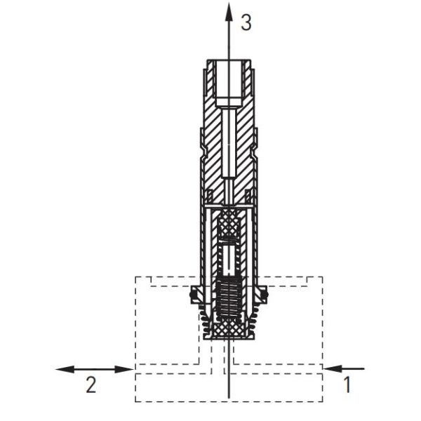 AMISCO Type S9 3/2 NC Flange Armature Assembly For EVI 7/9 EVI 30/9 Solenoid Coil