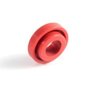 Custom Round Silicone Rubber Grommet Excellent Electrical Properties Abrasion
