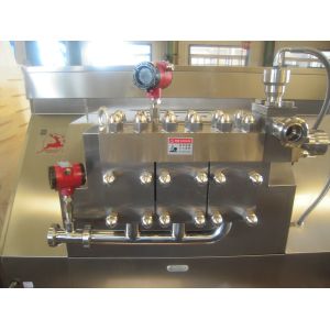 Remote Control 500L/H Dairy Homogenizer For Drink Enzymes
