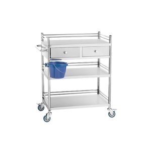 Removable Rust - Proof Instrument Trolleys For Laboratories