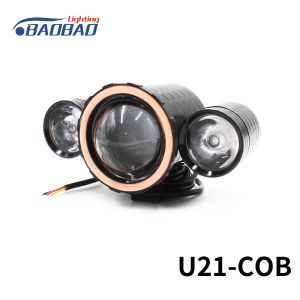 U21-COB 18w Motorcycle Transformer led headlight