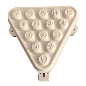 Oilproof Biodegradable Paper Packaging , Protective Molded Pulp Inserts