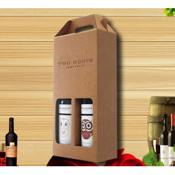 Buy Foldable and easy carrie wine carton box at wholesale prices