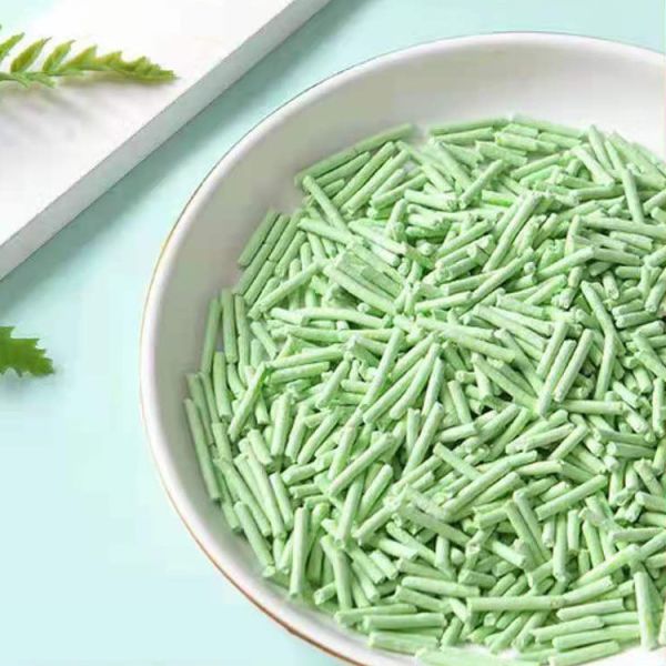 Wholesale Green Tea Tofu Cat Litter Low Dust Customizable Packaging Odor-Free Clump Stability Clean Scoop Every Time