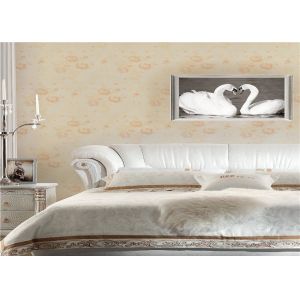 Fashion Natural Breathability Interior Decorating Wallpaper Yellow / Beige /