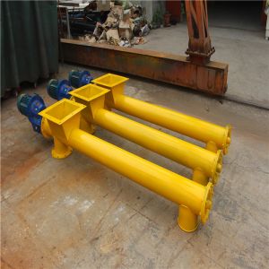 Adjustable Speed 600mm Tubular Screw Conveyor Material Transmission