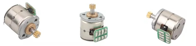 Vic-Tech 2 Phase 4 Wire Stepper Motor , 3.3V DV Stepping Motor 8mm