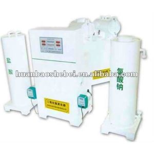 Portable Electrolytic Chlorine Dioxide Generators for Drinking Water Disinfectio