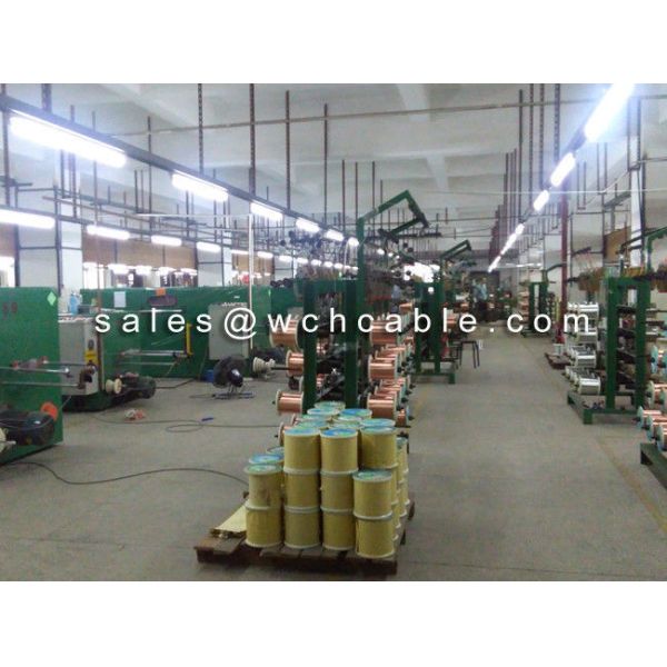 UL21311 LSZH Flat Ribbon Cable Top Coated Copper Conductors 80C 300V