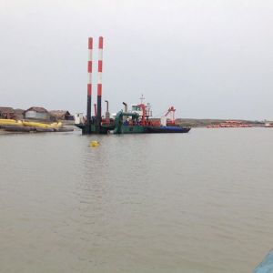 Yscsd200 Cutterhead Suction Dredge Solid Capacity 80cbm/H Hydraulic