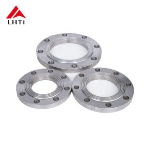 High Durability Titanium Flange Plate Gr2 Gr7 PN10 Ideal for Pressure Testing in