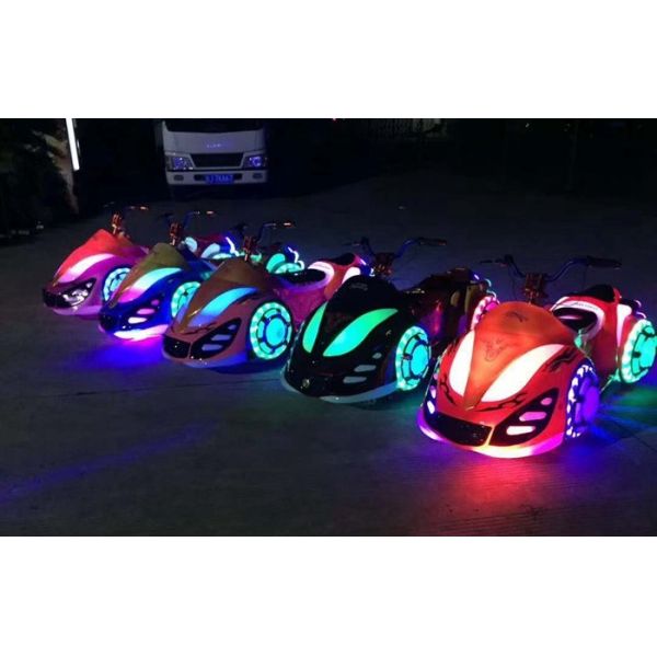 Plastic Electric Kiddie Bumper Cars 1 Year Warranty For Entertainment Center