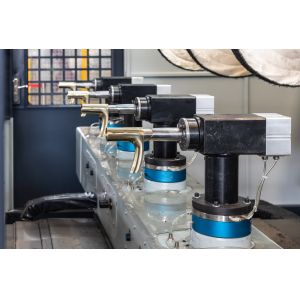 Two Stations Automatic Polishing Machine For Metal Faucets Surface