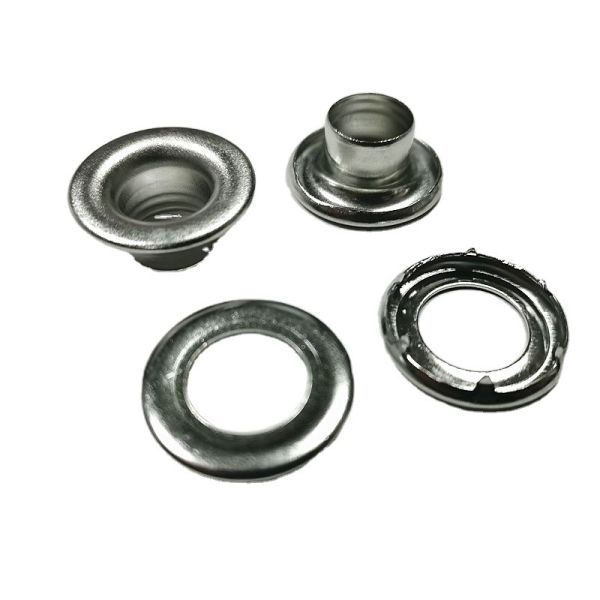 Factory Wholesale Thickened High Quality Brass Metal Eyelet With Prong Tent