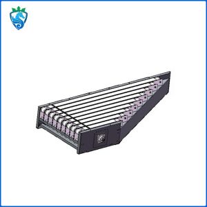 30° 45° Narrow Band Converging Machine Industrial Aluminum Conveyor Line