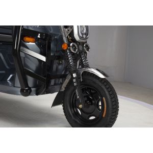 Electric cargo tricycle HK160 motor 1500W battery 72V58AH Hydraulic dump