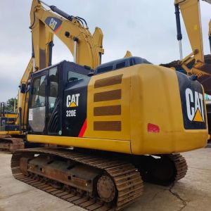Used CAT 320E excavator, used construction machinery