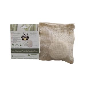 Water Resistance Reusable Makeup Remover Pads Machine Washable Style Founded