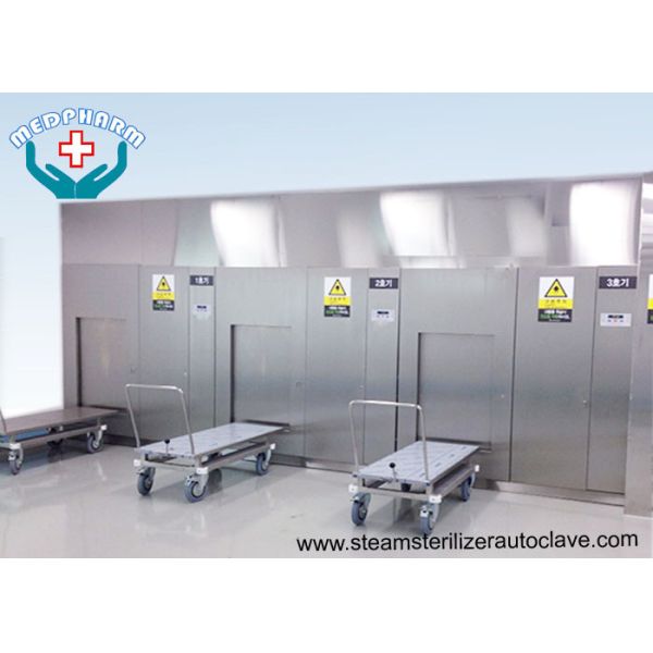 Pre vacuum And Post Vacuum Phase Hospital Steam Sterilizer With Digital Display