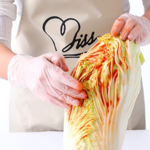 Clear Powder Free Disposable Vinyl Gloves For Foodservice / Medical