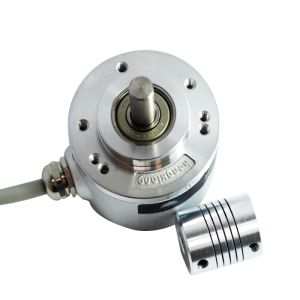 S50 8mm Miniature Optical Encoder With Radial Cable Outlet