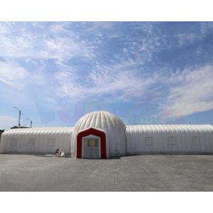 White Multi Red Medical Emergency Tent Field Hospital Hinchables
