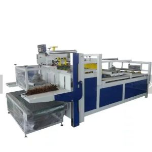 Quality Electric Driven Semi Automatic Carton Folder Gluer for Paper Forming Box Machine for sale