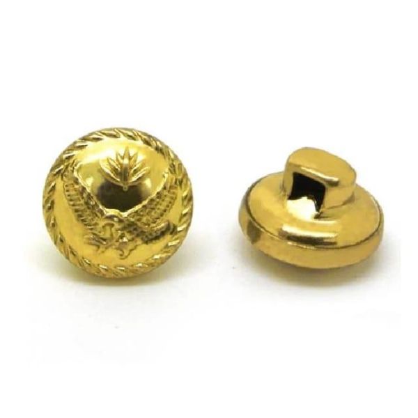 Customized metal sewing coat button custom logo metal buttons for Jacket