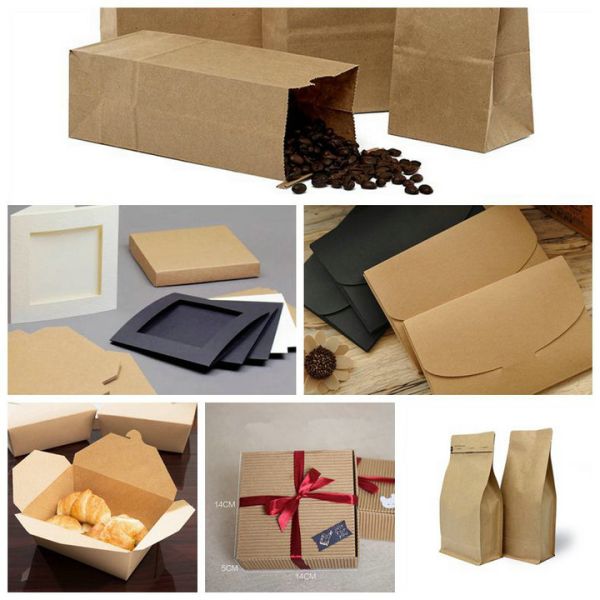 Recycled 60g Brown Sheet Kraft Paper For Snack Packaging Bag Waterproof Recycled 60g Brown Sheet Kraft Paper For Snack Packaging Bag Waterproof