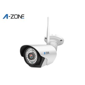 Quality Wireless Ip Camera Waterproof IP66 , Bullet IP Security Camera High Defination for sale