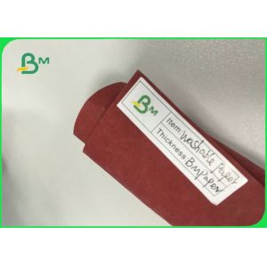 30 Colors Natural Fiber Washable Kraft Paper In Roll Making Wallet Bags OEM