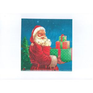 Premium 3ply 40cm Printed Paper Napkin For Christmas Lunch