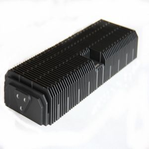 Led Lamp Housing Heatsink Aluminium Die Casting Process Black