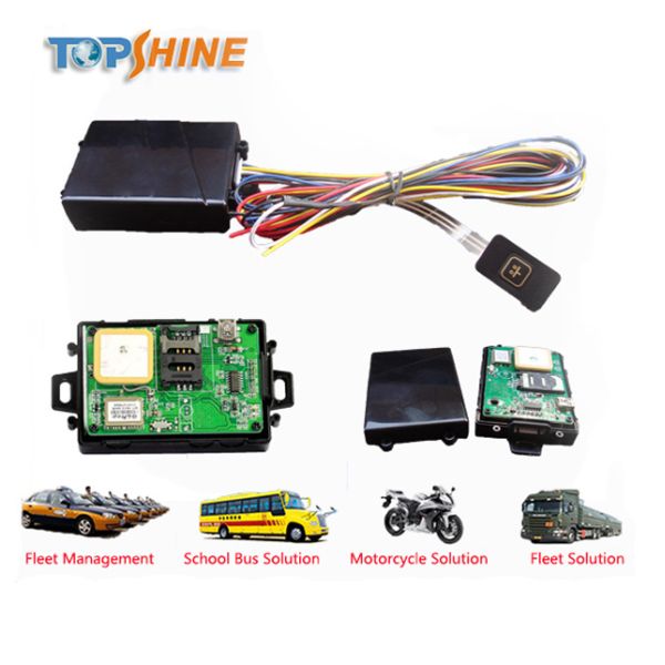 Waterproof Mini size Pet/Vehicle/motorcycle GPS Tracker with SOS button/Relay