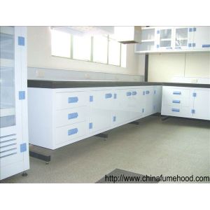 Physical Chemistry Lab Furniture , PP Material Chemical Resistant Lab Tables