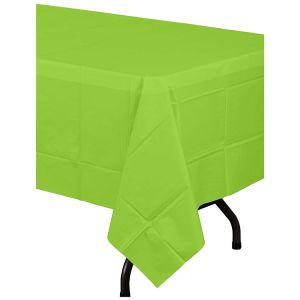 Plain Dyed SGS Disposable Plastic Table Cover PEVA
