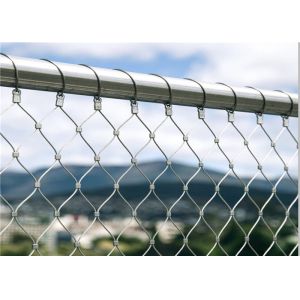 3mm Architectural Metal Mesh Panels / 60mm X 105mm 316 Flexible Stainless Steel